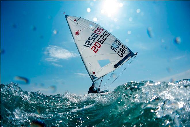 Alison Young sailing - Rio Olympics © Rick Tomlinson / British Sailing Team